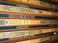 Blois, Chateau, Plafond a caissons (3)